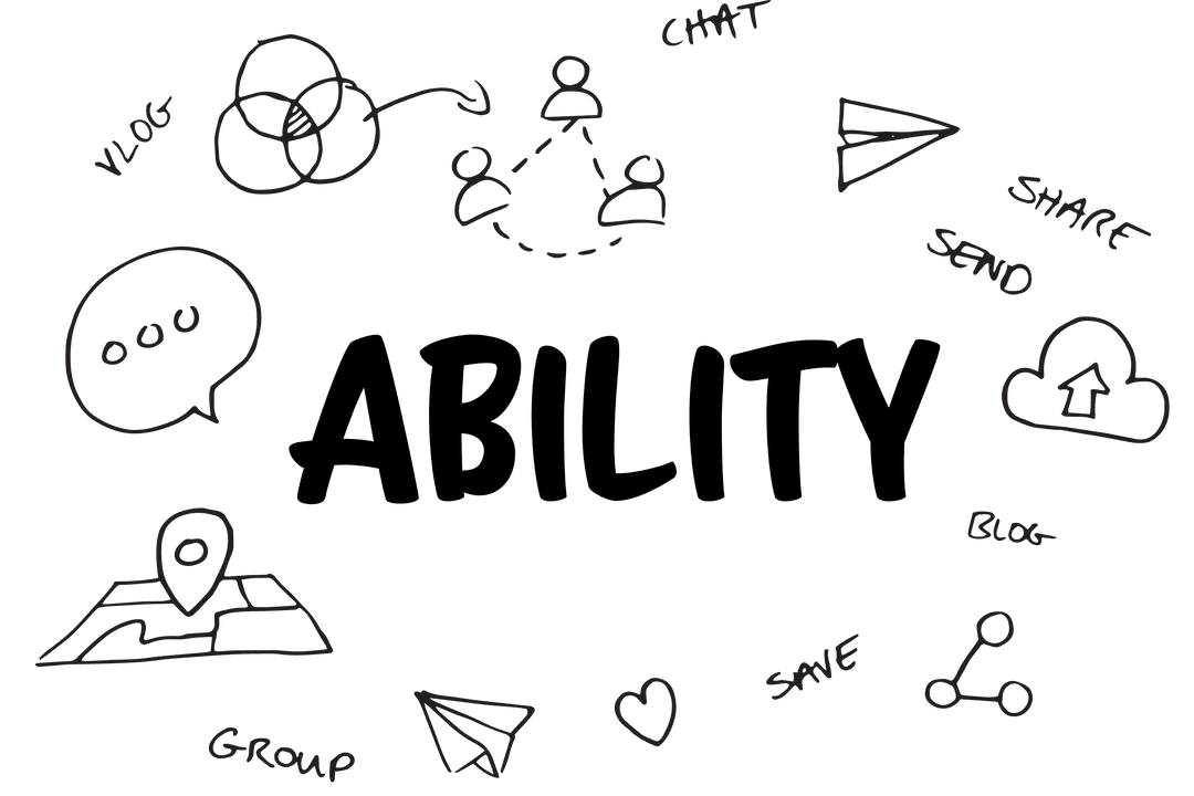 Exploring Possibilities and Connections on Transparent Background