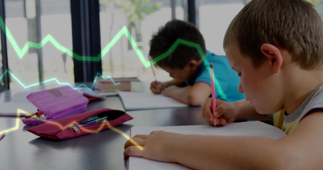 Children Learning with Interactive Graphs in Modern Classroom