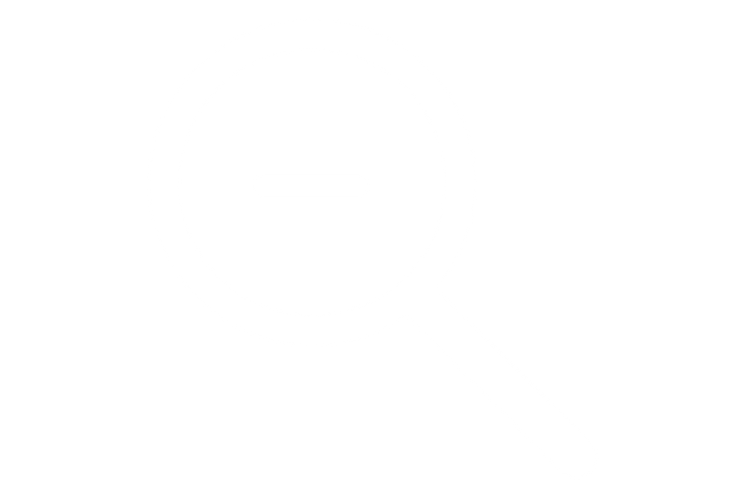 White Magnifying Glass With Minus Icon Vector on Transparent Background - Download Free Stock Images Pikwizard.com