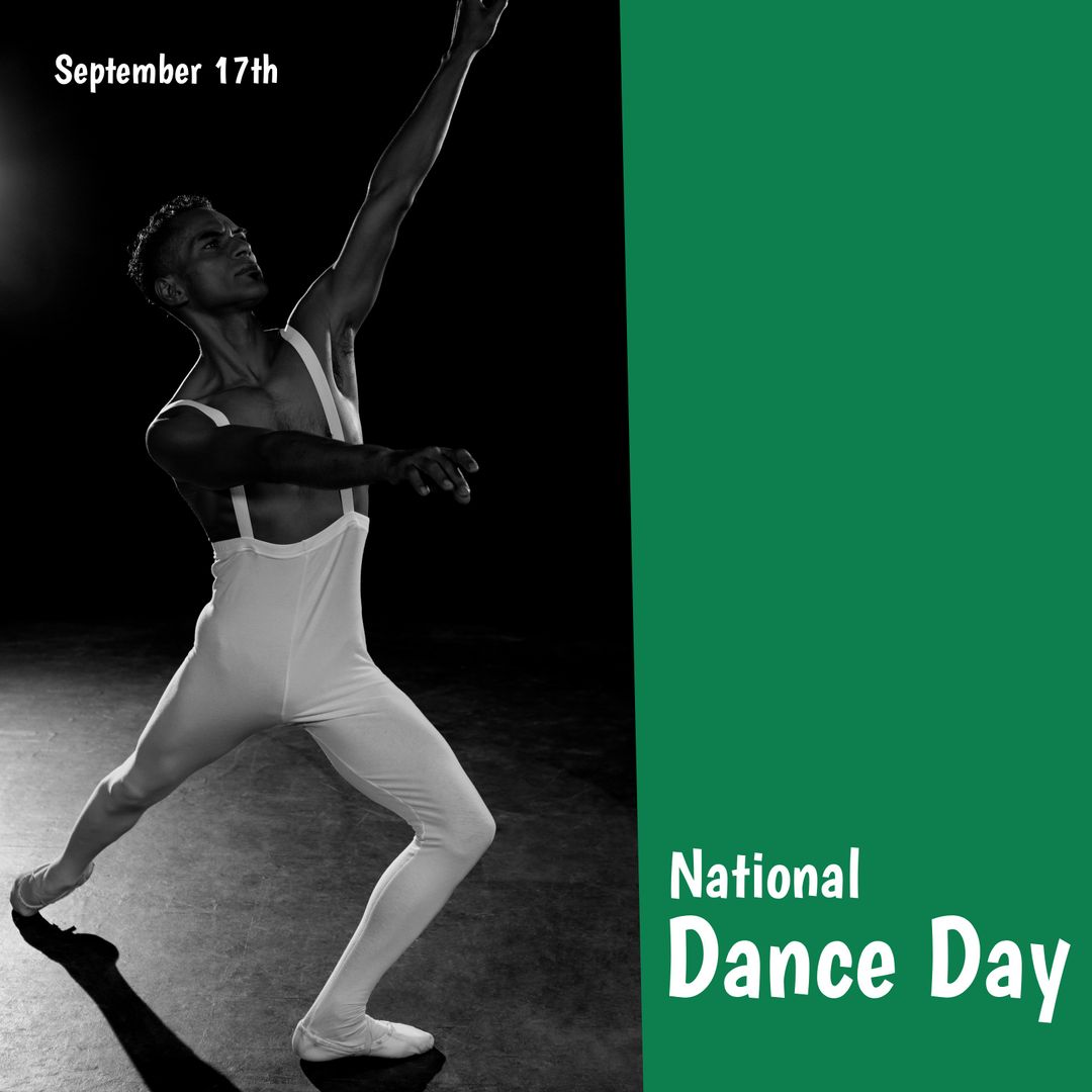Eloquent Ballet Performer Celebrating National Dance Day