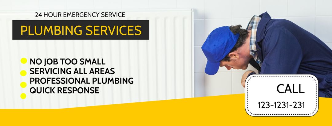 Plumber Providing 24-Hour Emergency Plumbing and Repairs