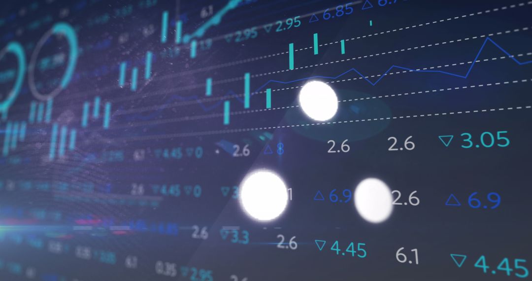 Innovative Digital Analytics Screen with Data Visualizations