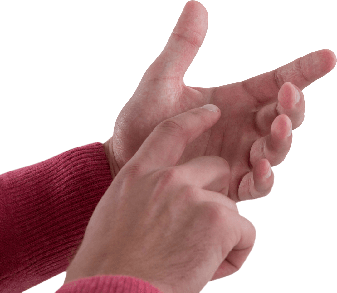 Close-up Transparent Gesture Suggesting Invisible Object Holding - Download Free Stock Images Pikwizard.com