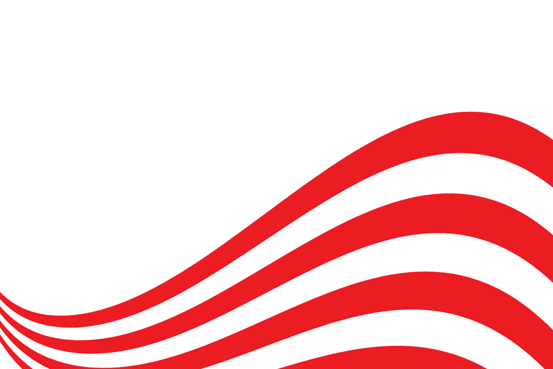 Red Linear Wave Pattern on Transparent Background, Dynamic Abstract Design - Download Free Stock Images Pikwizard.com