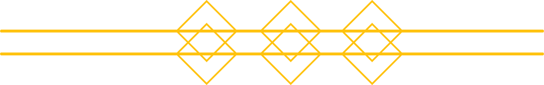 Geometric Yellow Abstract Spade Pattern with Transparent Background