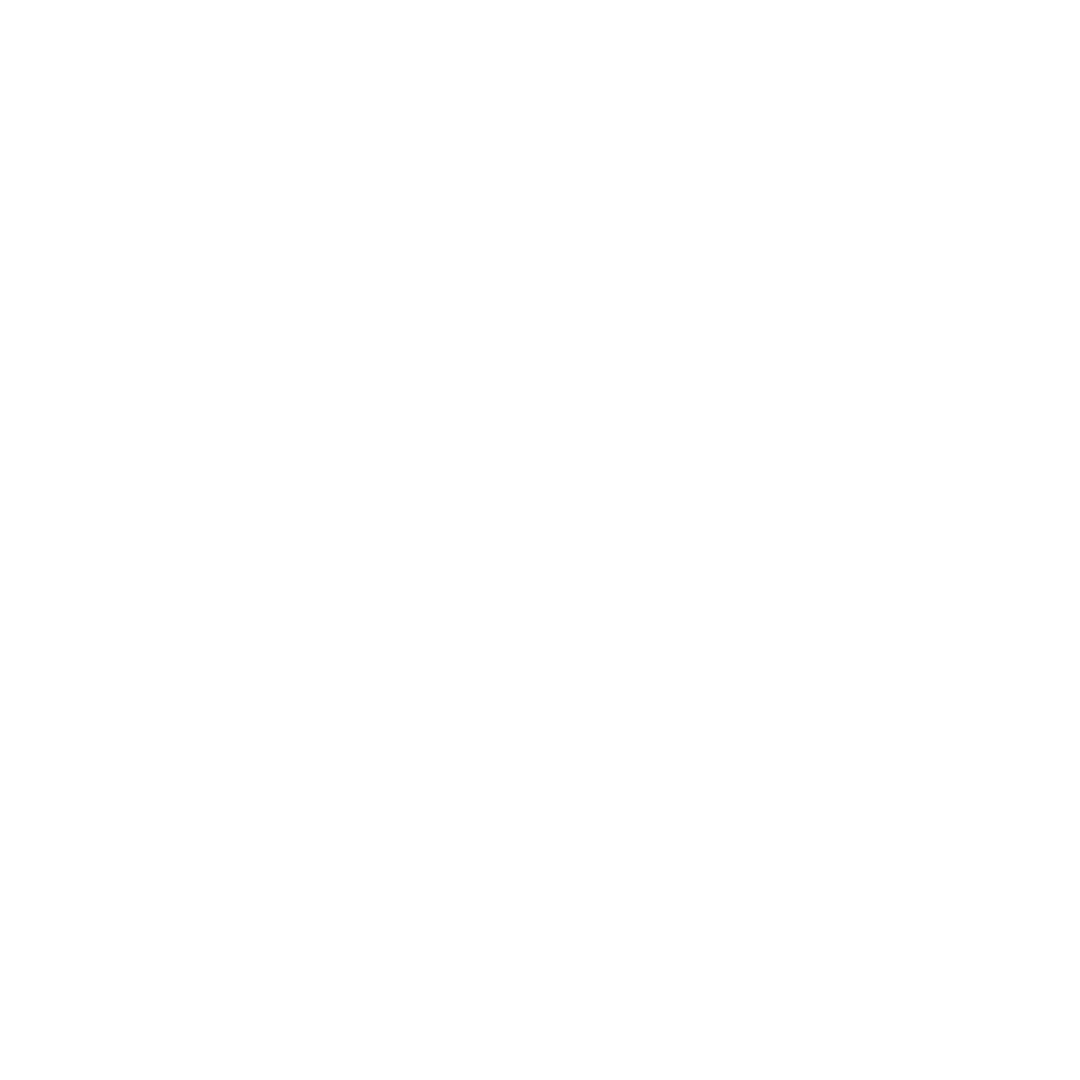 Charming White Hearts Pattern on Transparent Background