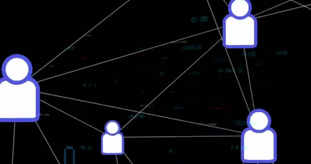 Digital Connectivity with Large User Icons in Virtual Space