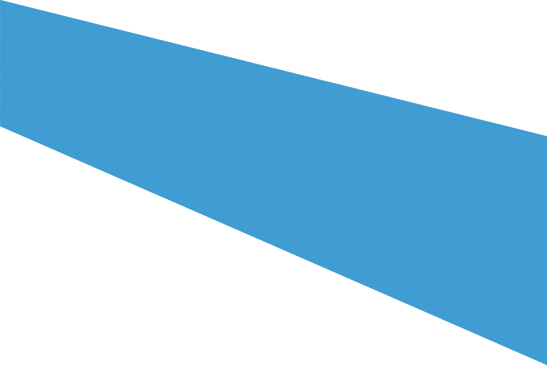 Dynamic Blue Stripe on Transparent Background
