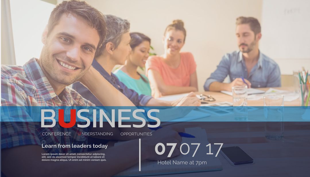 Diverse Business Meeting Highlights Teamwork and Collaboration