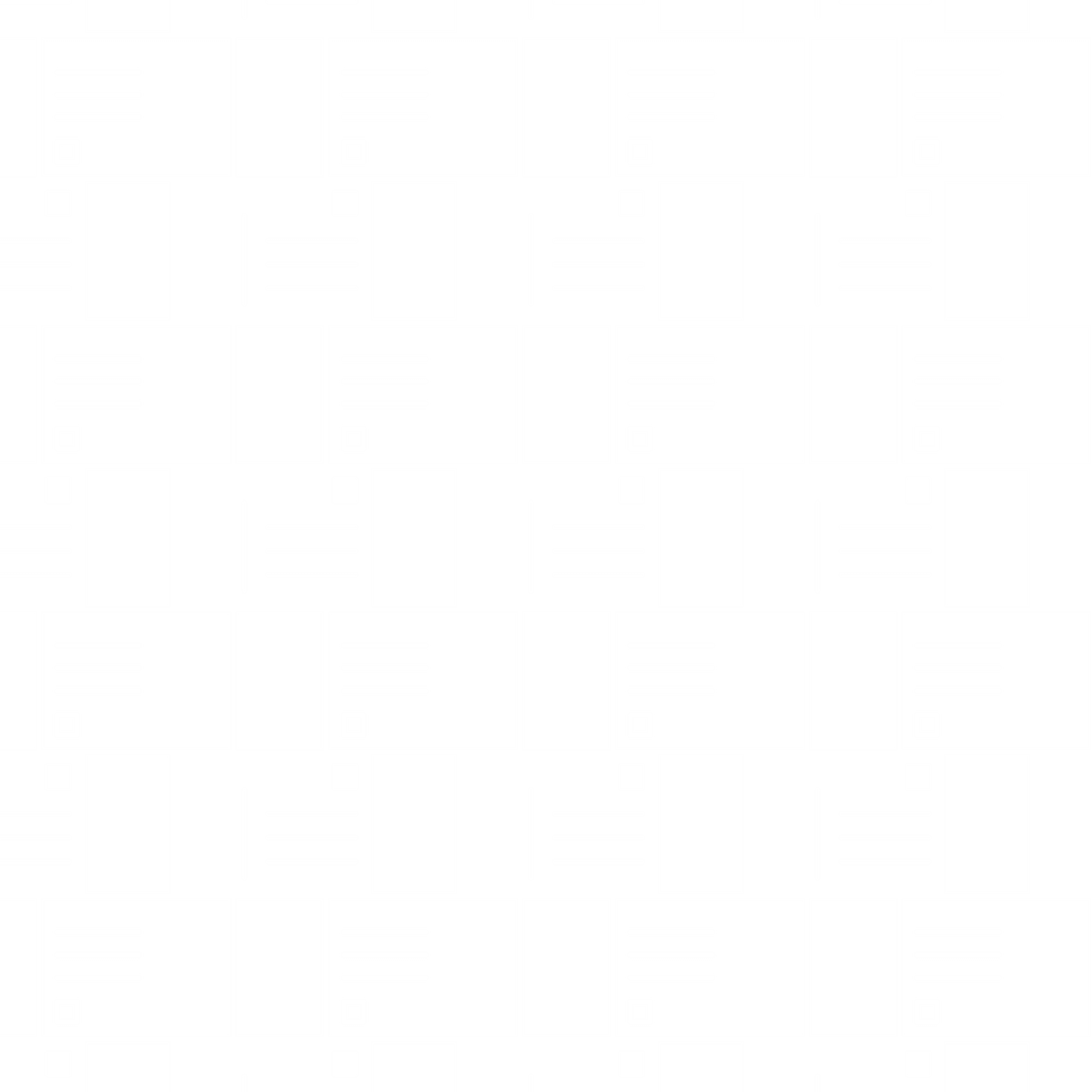 Contemporary Digital Postcard Pattern on Transparent Background