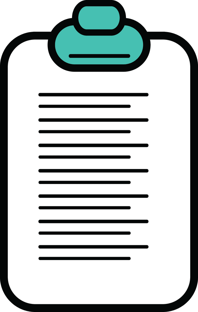 Vector Illustration of Notebook Symbol on Transparent Background