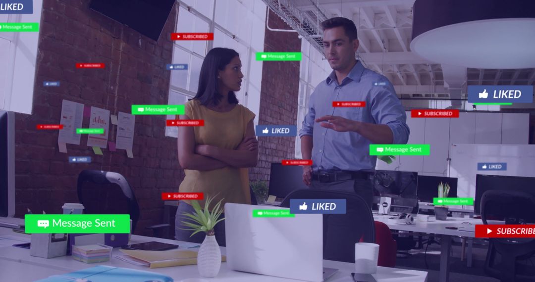 Collaboration in Modern Digital Office with Social Media Integration