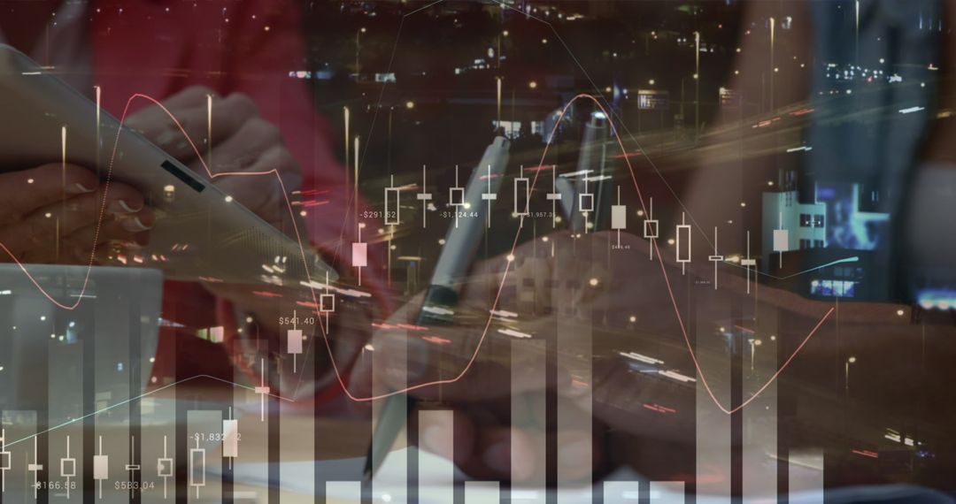 Business Professionals and Data Analytics Conceptual Image