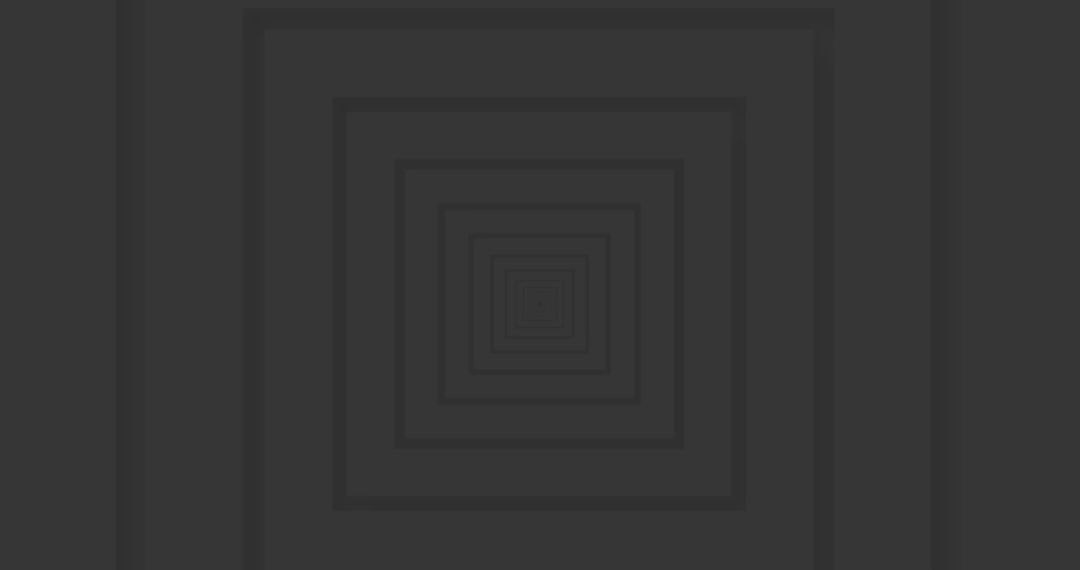 Abstract Concentric Squares on Grey Background for Technology Design