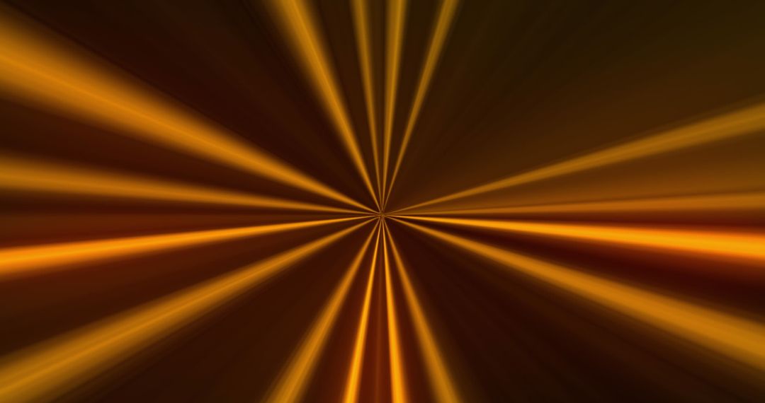 Dynamic Radial Light Beams Creating Futuristic Pattern