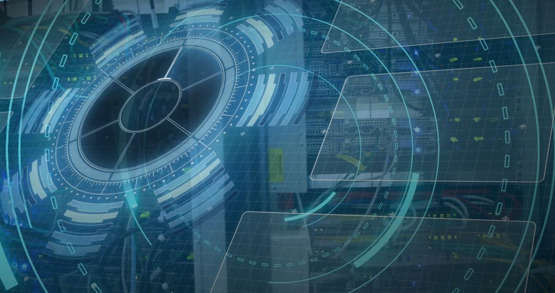 Futuristic 5G and Data Processing in Server Room