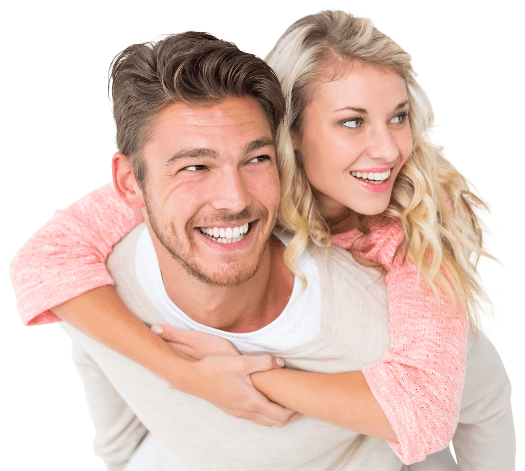 Playful Couple Happiness Transparent Background