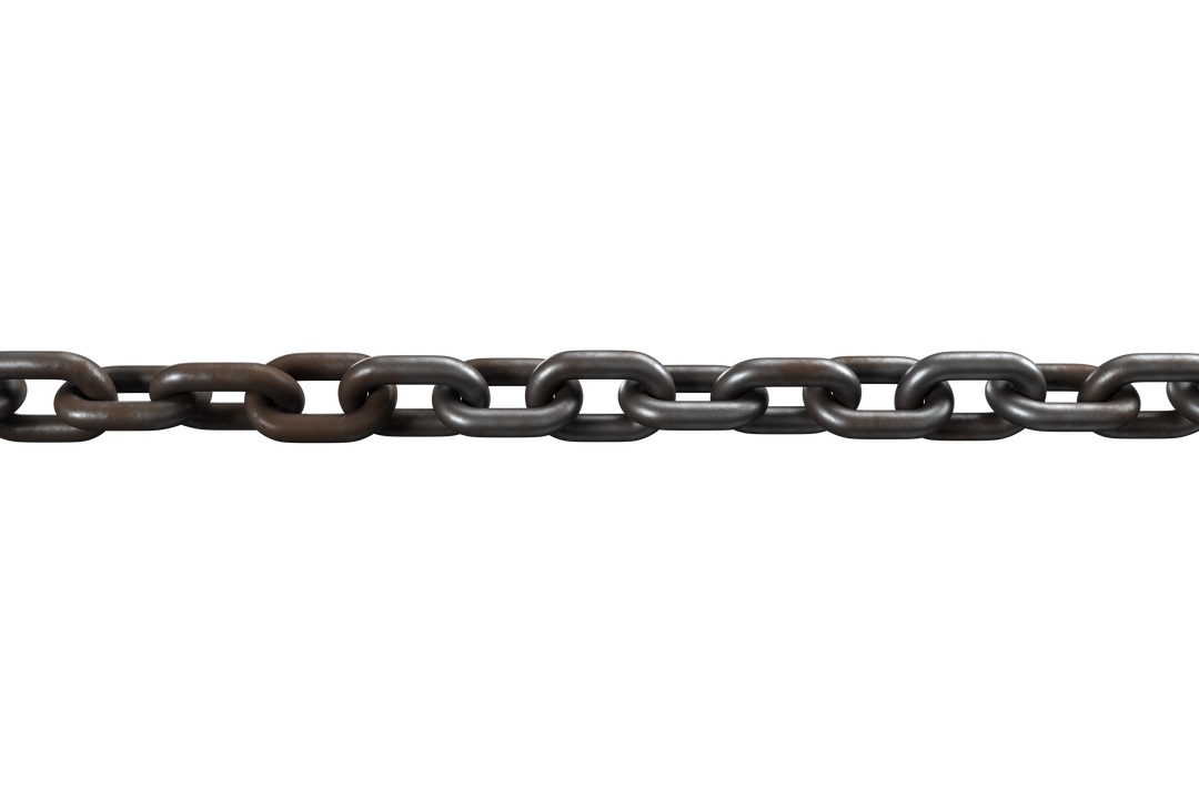 High-Resolution Transparent 3D Metallic Chain - Download Free Stock Images Pikwizard.com