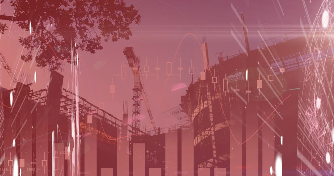 Digital Financial Interface Meets Urban Construction