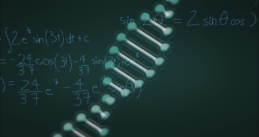 Integrating Mathematics with DNA Visualization in Biotechnology