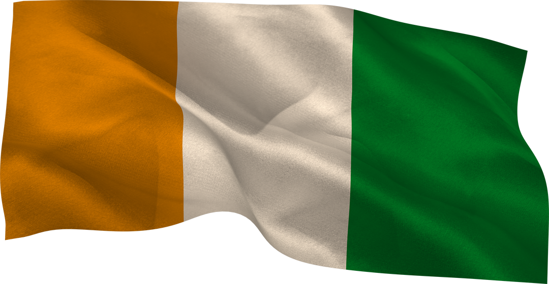 Transparent Flag of Ivory Coast Waving Free - Download Free Stock Images Pikwizard.com