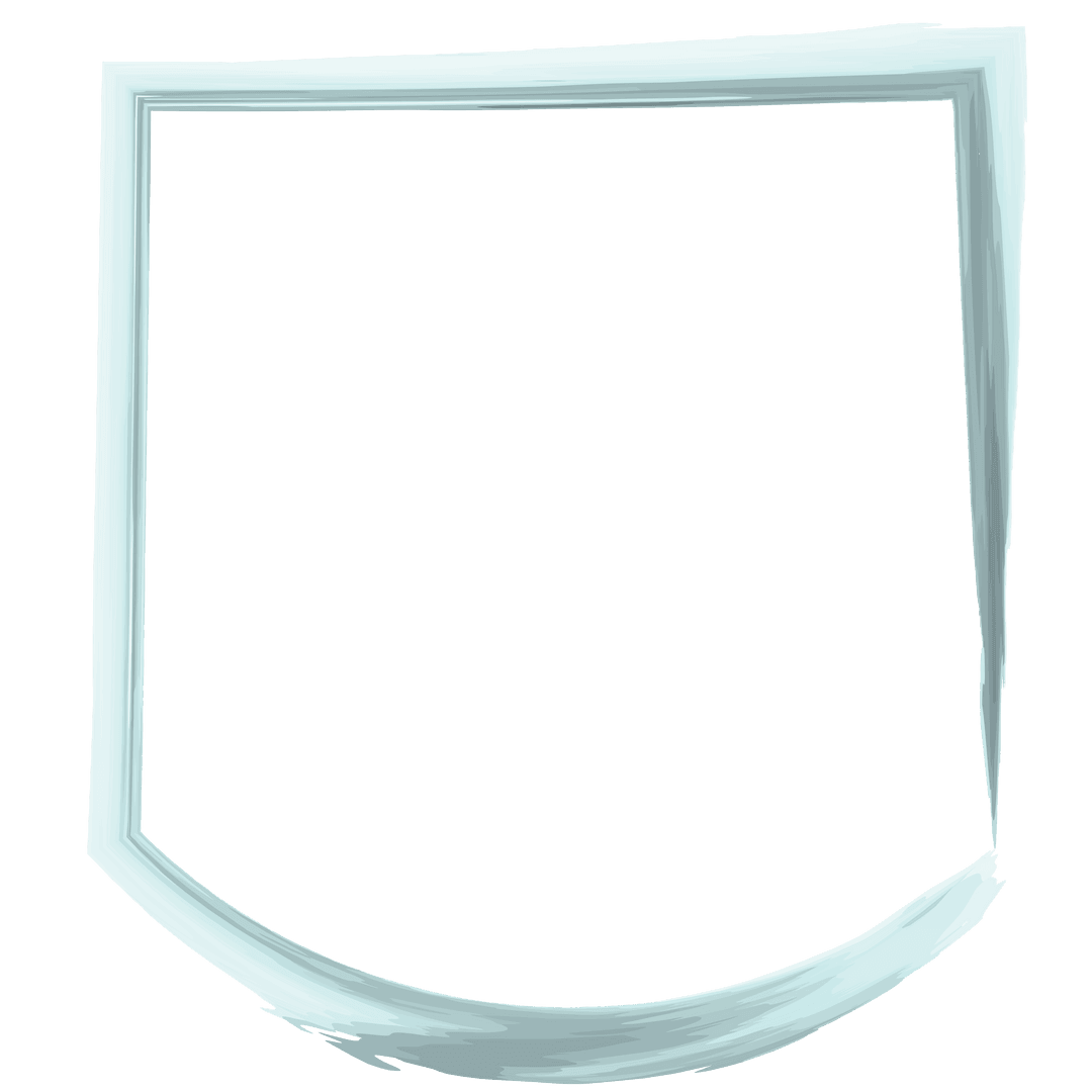 Transparent Png Illustration of Gray Frame with Copy Space