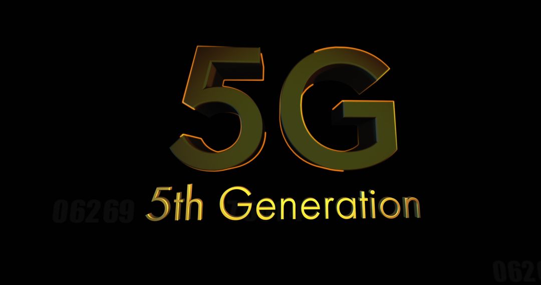 5G Technology Digital Network Communication Concept