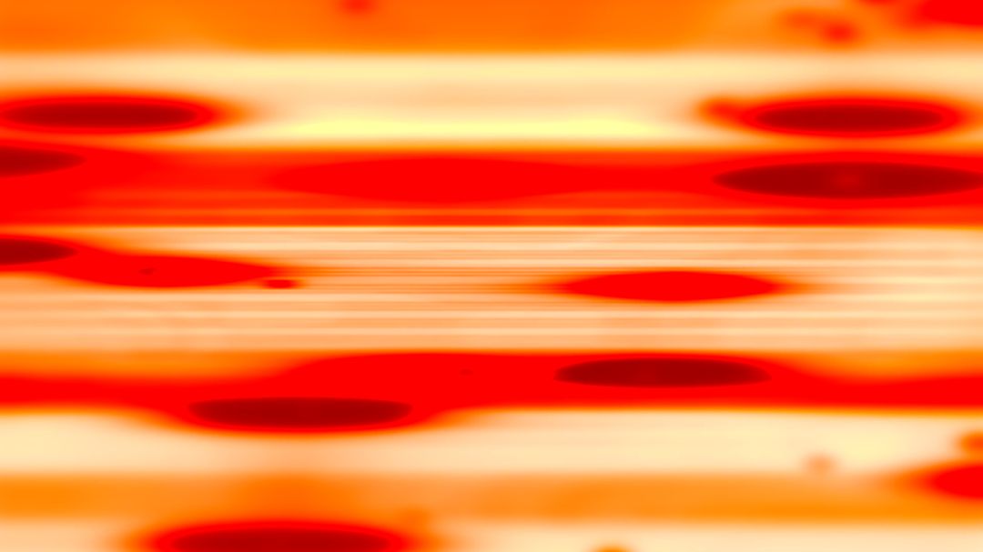 Abstract Red and Orange Fluid Shapes Background