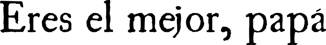 Eres el mejor papa illustration with transparent background