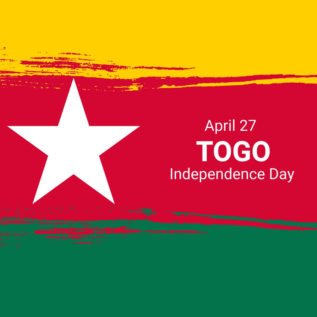 Togo Independence Day Celebration Design