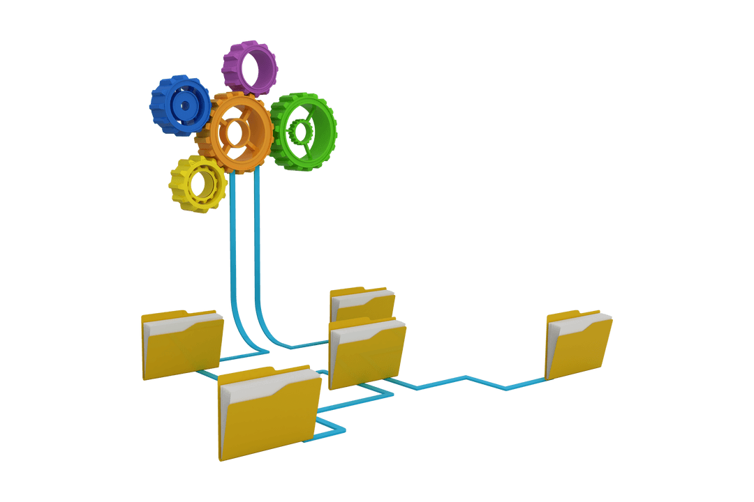 Transparent Gears and Folders System Interaction Concept