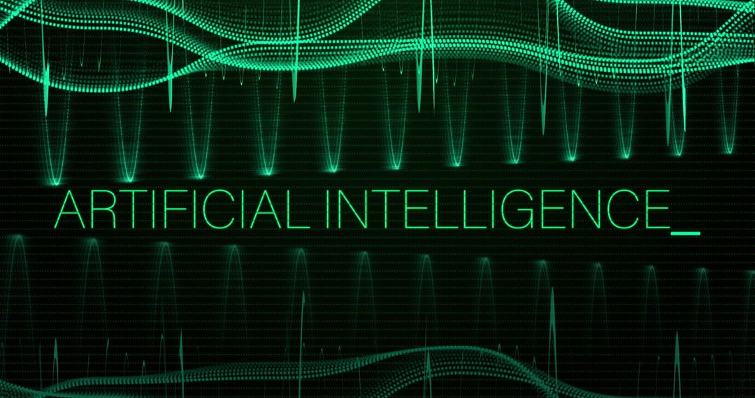 Artificial Intelligence with Futuristic Digital Interface Design