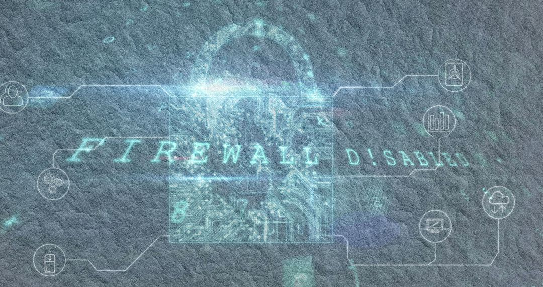 Online Security Alert with Virtual Padlock Interface