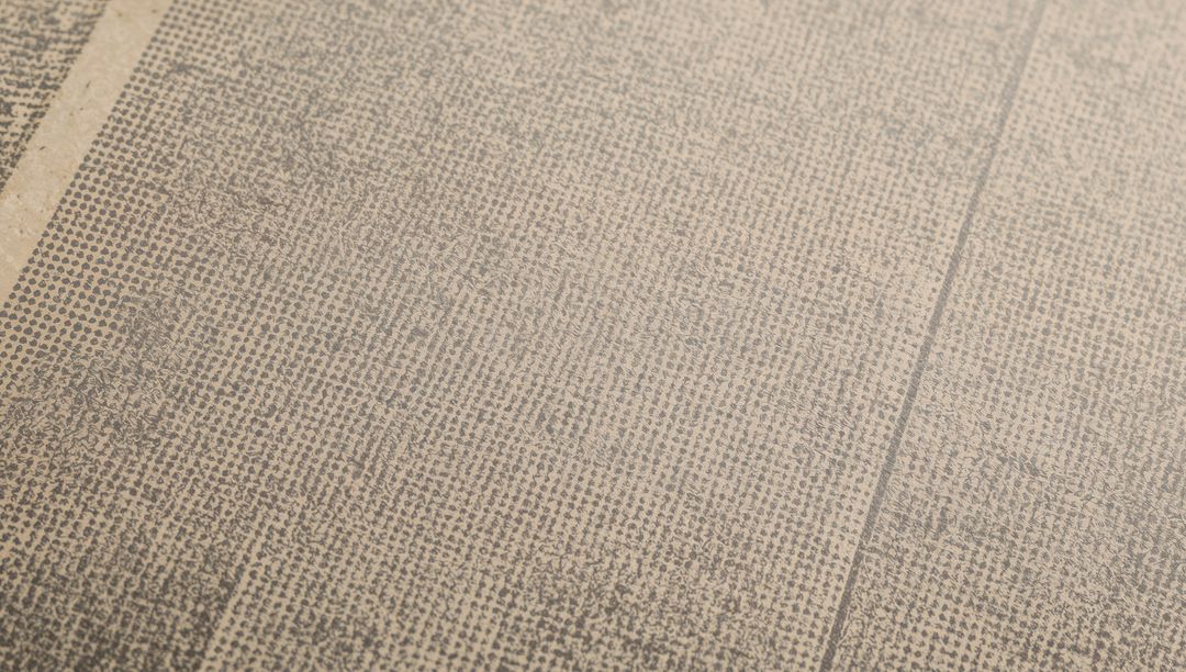Textured Beige Woven Carpet Close-Up Featuring Seam Lines, Narrow Border, Grid Dot Pattern