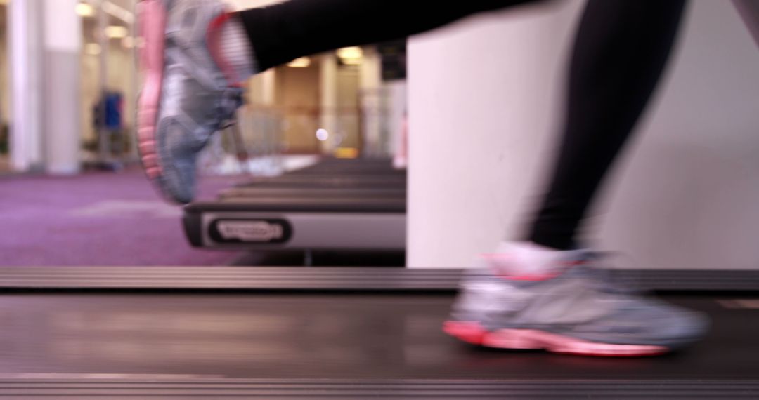 Feet Running on Treadmill in Gym - Free Images, Stock Photos and Pictures on Pikwizard.com