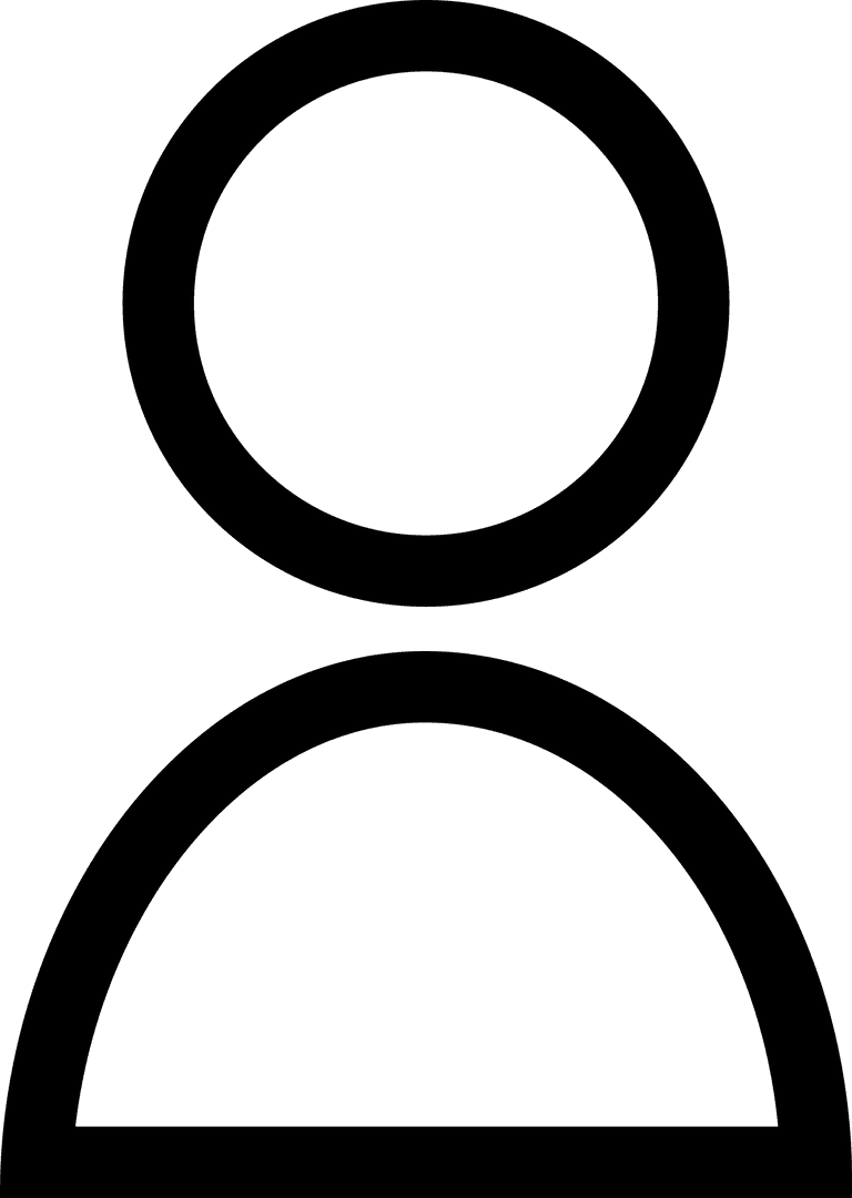 Abstract Shape on Transparent Background