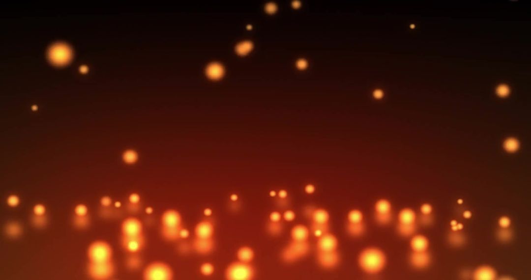 Glowing Yellow Spotfall on Red and Black Abstract Background