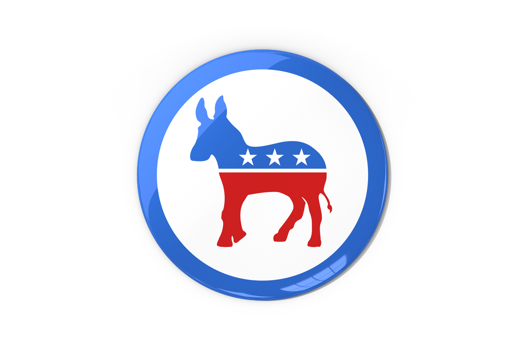 Digital PNG Illustration of Democratic Party Logo on Transparent Background - Download Free Stock Images Pikwizard.com