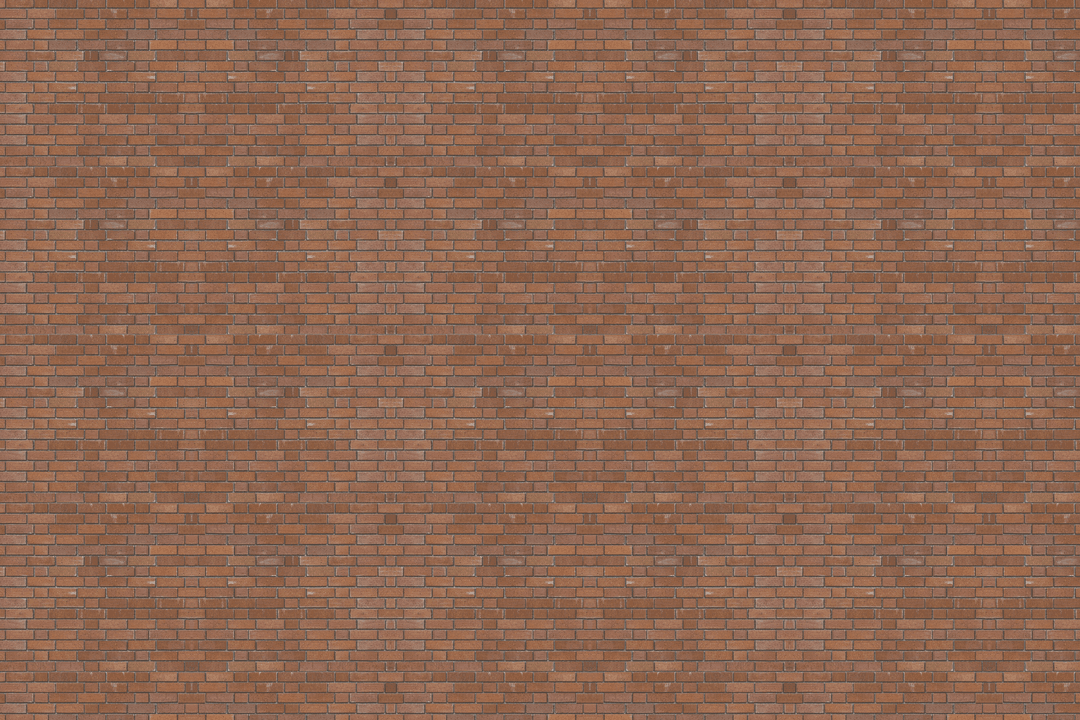 Red Brick Wall Pattern with Transparent Background PNG