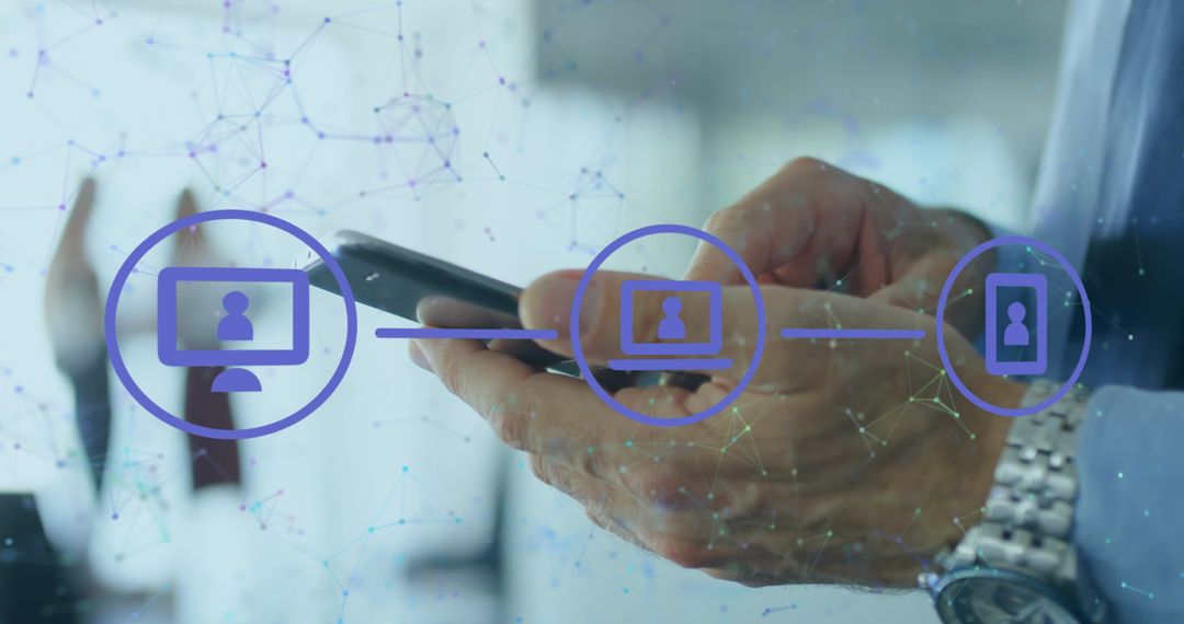 Digital Connectivity and Global Network Concept