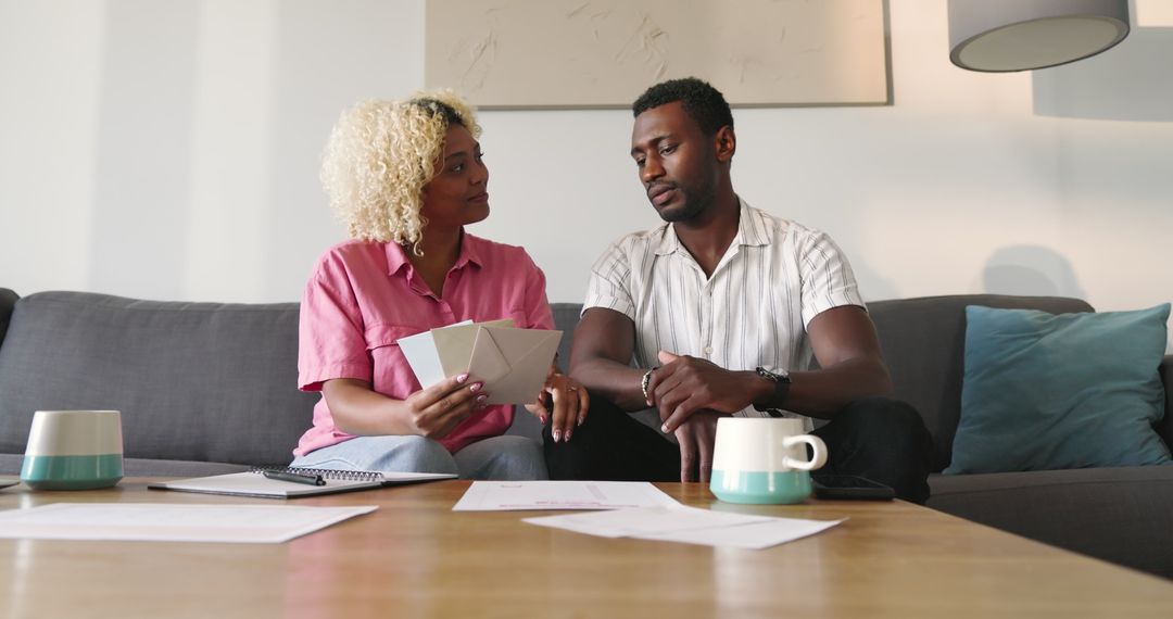 Friends Brainstorming Color Samples for Interior Design Project