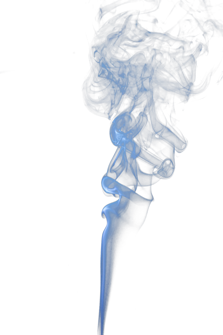 Abstract Blue Smoke Trail on Transparent Background - Download Free Stock Images Pikwizard.com