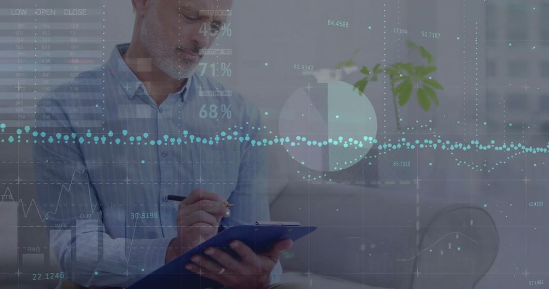 Financial Data Processing with Doctor Taking Notes in Modern Setting