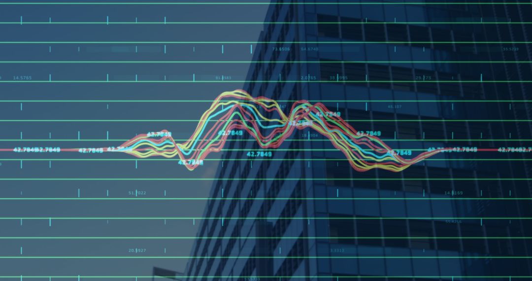 Digital Finance Data Processing Over Urban Office Building