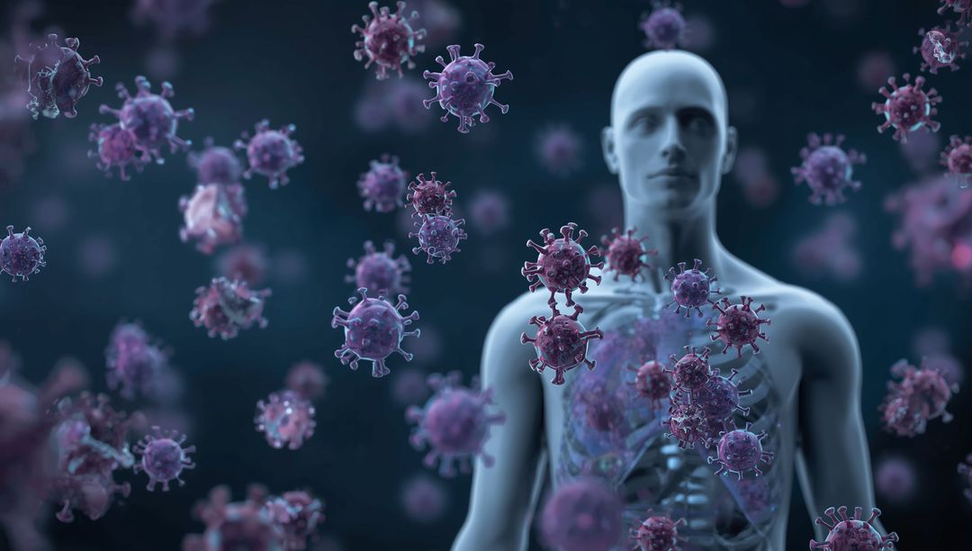 Scientific Visualization of Viruses and Human Anatomy in Digital Technology