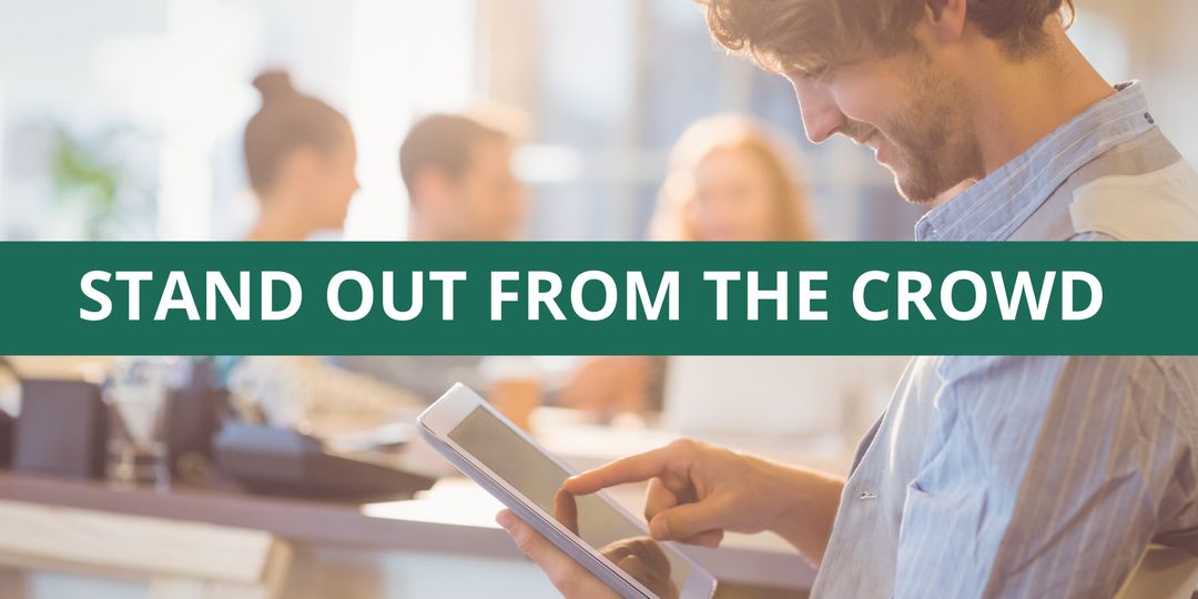 Individual Focus on Tablet in Busy Environment