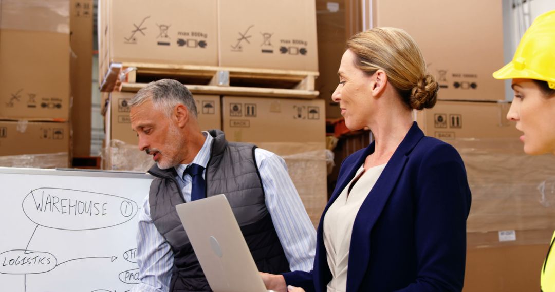 Warehouse Team Collaborates on Logistical Strategy