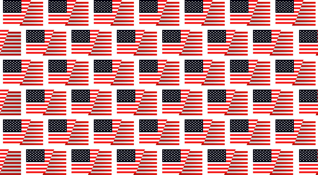 USA Flag Pattern on Transparent Background for Design Projects - Download Free Stock Images Pikwizard.com