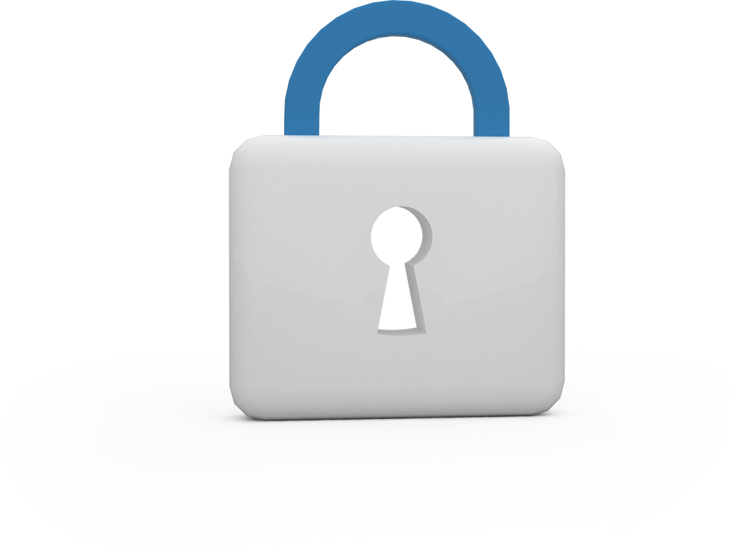 Transparent Padlock Icon Representing Online Security Concept - Download Free Stock Images Pikwizard.com