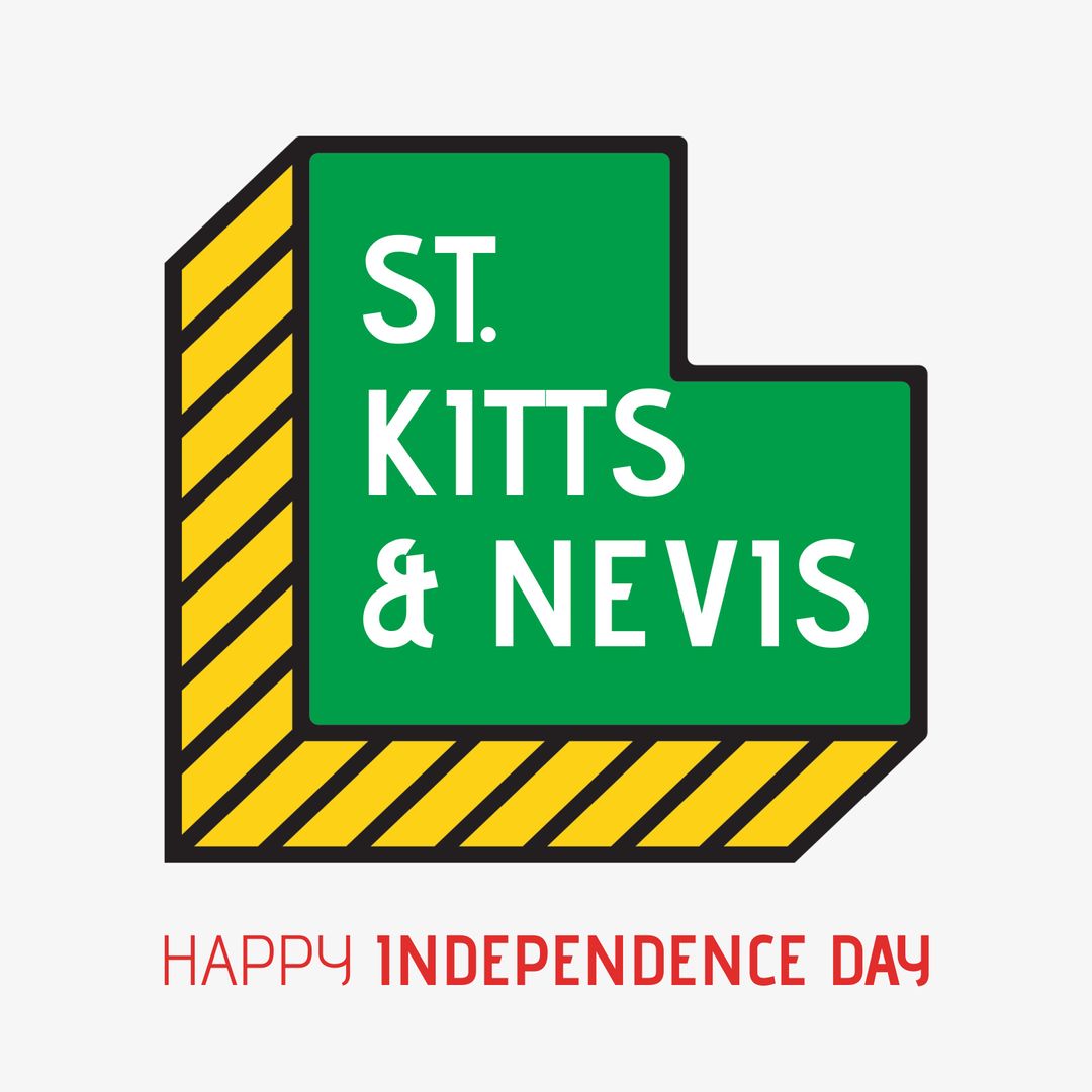Saint Kitts and Nevis Independence Day Celebration Design